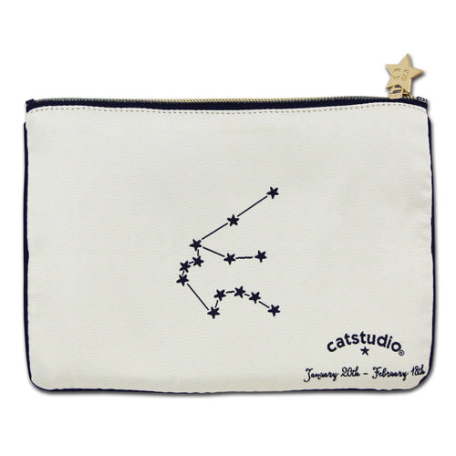 Aquarius Astrology Zip Pouch