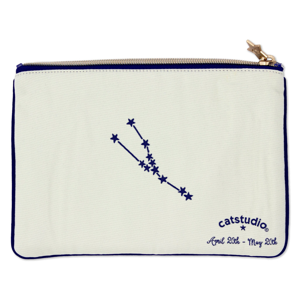 Taurus Astrology Zip Pouch