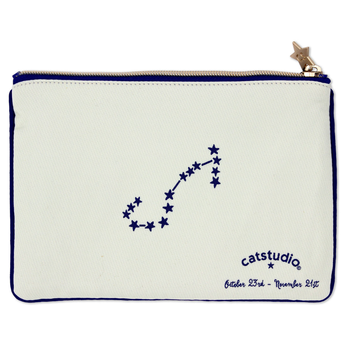 Scorpio Astrology Zip Pouch