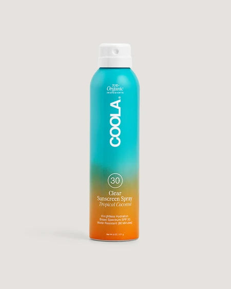 Clear Sunscreen Spray SPF30 - Tropical Coconut