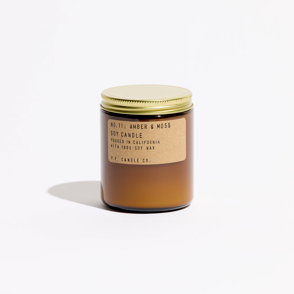 P.F Candle Amber & Moss - 7.2 oz Soy Candle
