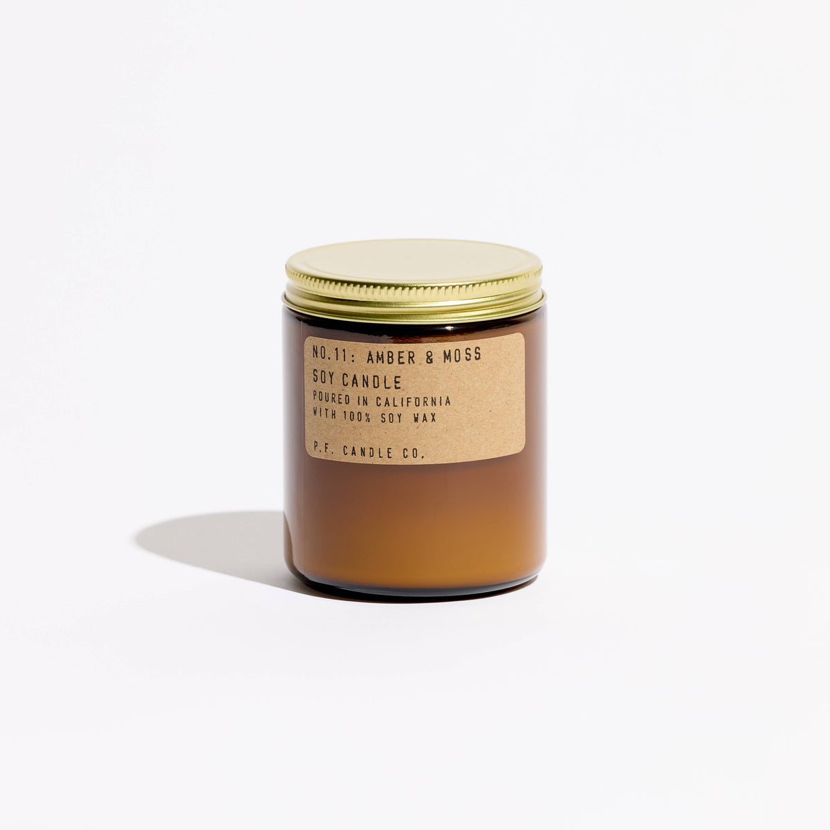 P.F Candle Amber & Moss - 7.2 oz Soy Candle