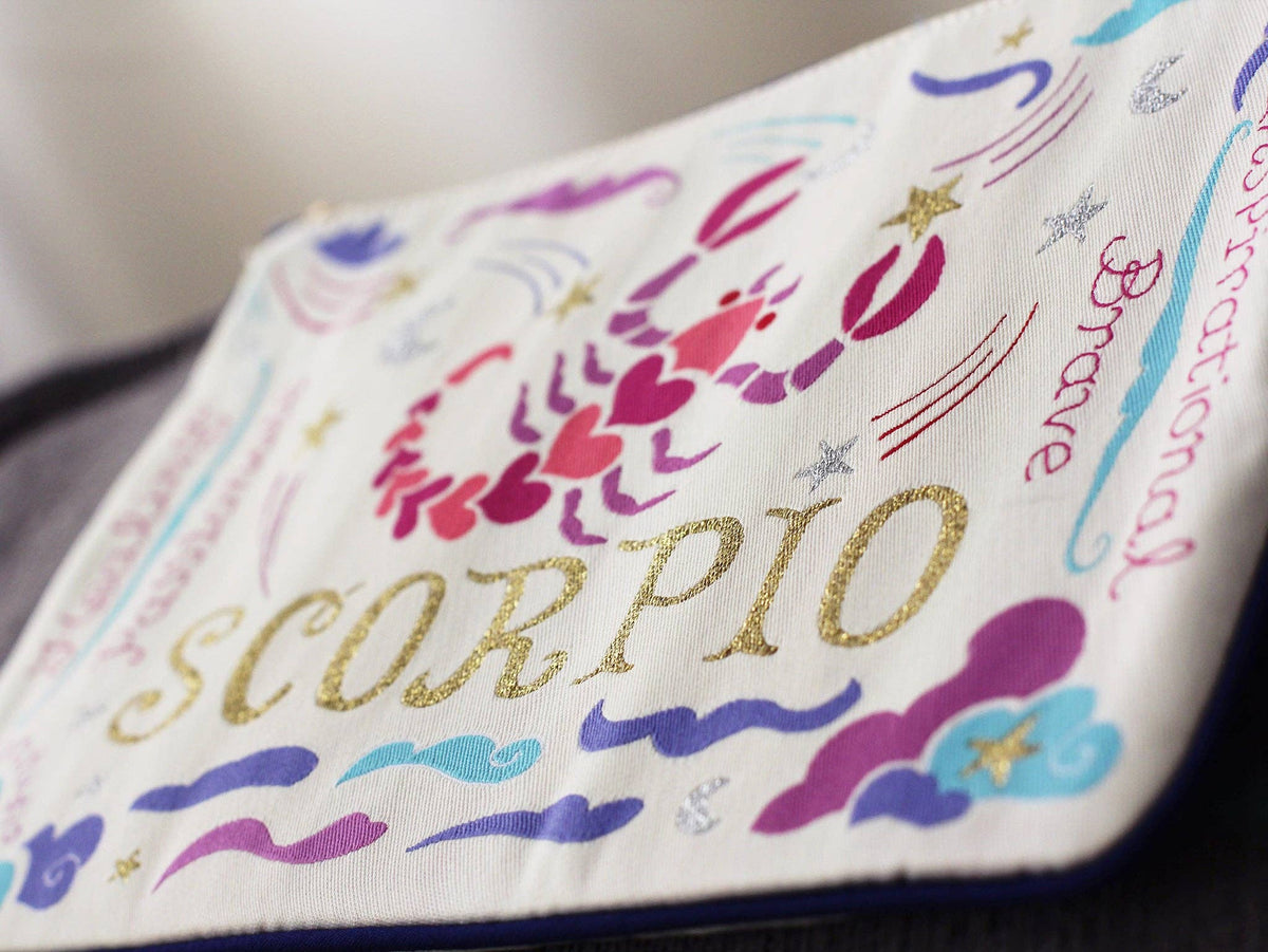 Scorpio Astrology Zip Pouch