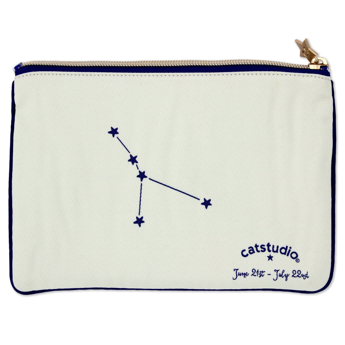 Cancer Astrology Zip Pouch