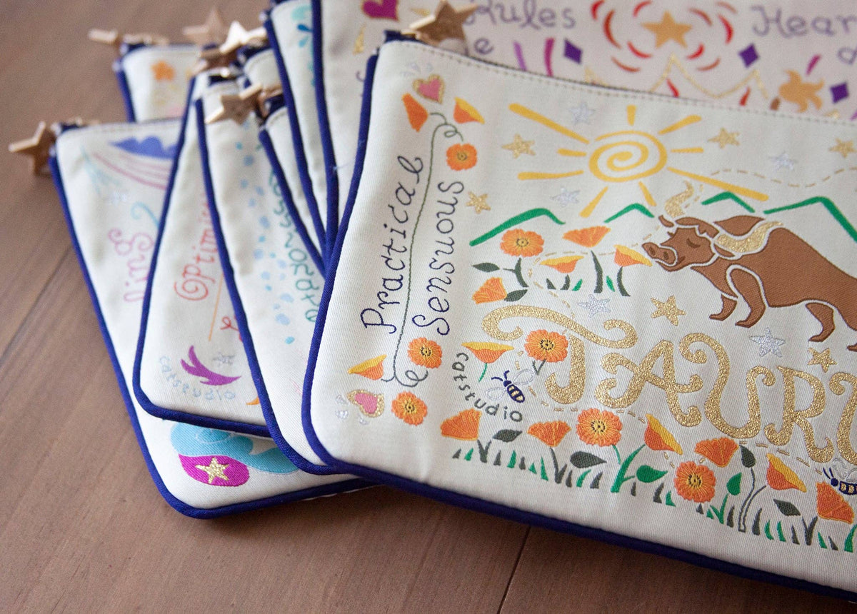 Sagittarius Astrology Zip Pouch