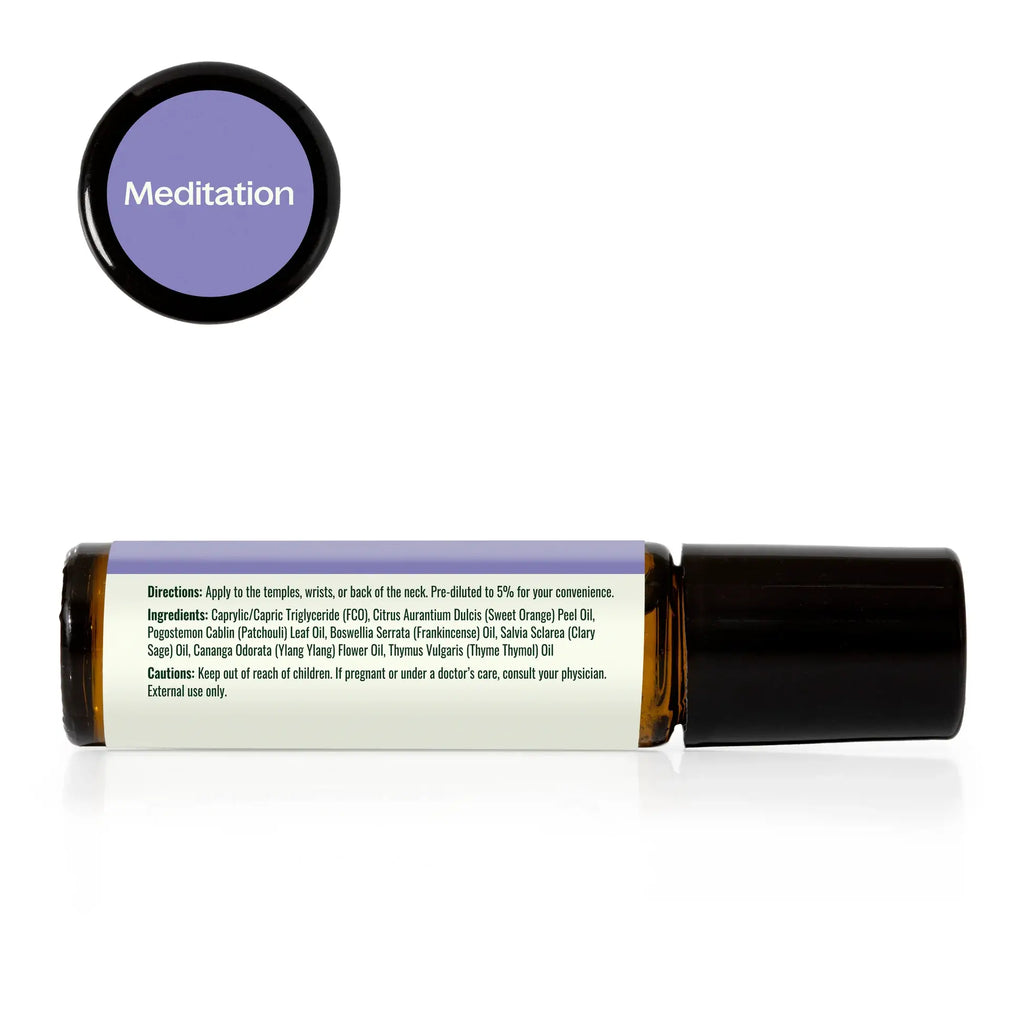 Meditation Essential Oil Blend Pre-Diluted Roll On