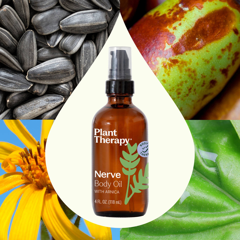 Nerve Body Oil with Arnica 4 oz