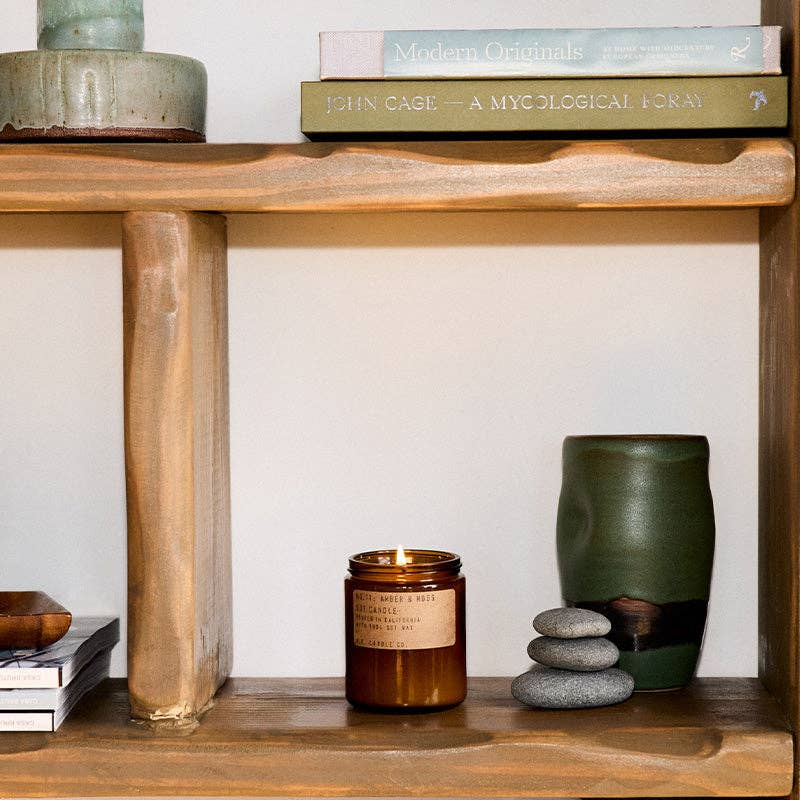 P.F Candle Amber & Moss - 7.2 oz Soy Candle