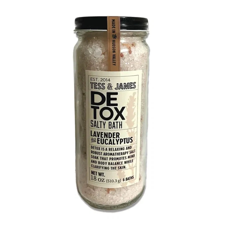 Tess & James Salty Bath Detox 18oz