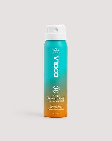 Clear Sunscreen Spray SPF30 - Tropical Coconut