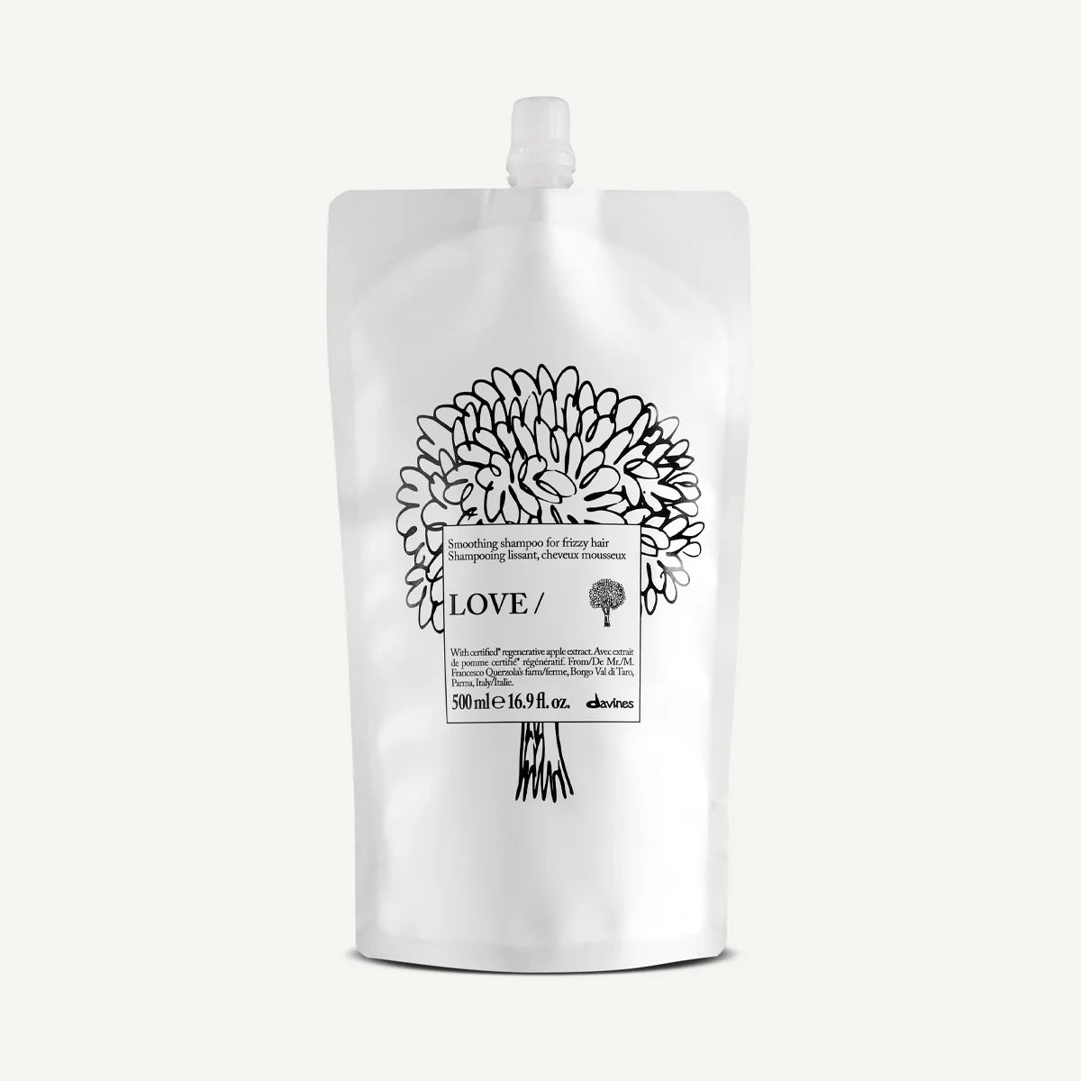Davines LOVE Smoothing Shampoo Refill Pouch