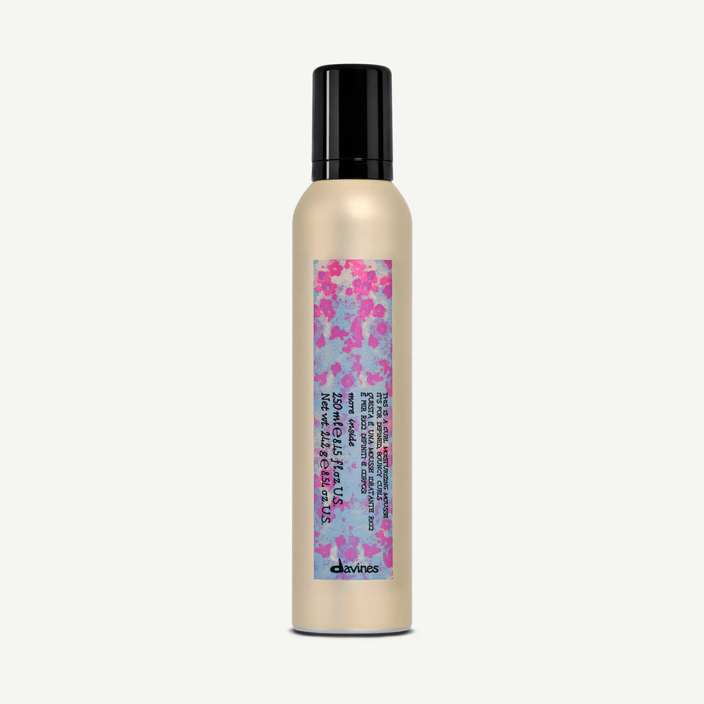 Davines MORE INSIDE Curl Moisturizing Mousse