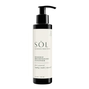 SÖL Rosehip Brightening Cleanser 4 oz