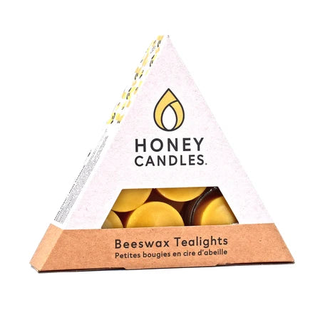 Honey Beeswax 6 pack of Tea Light Candles