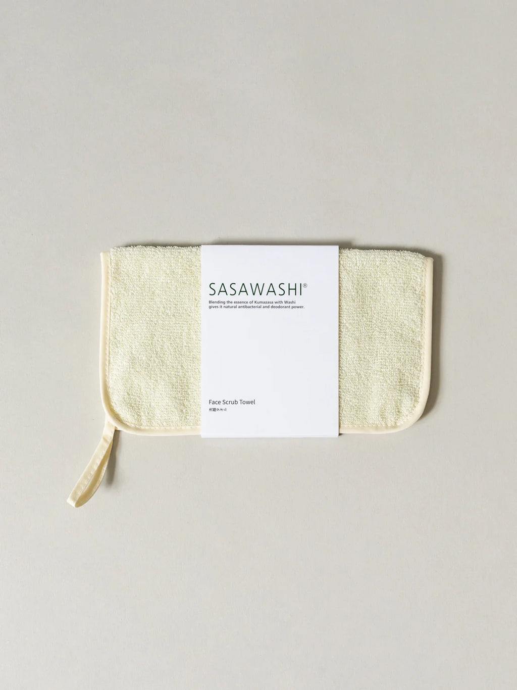 Sasawashi Face Scrub Towel