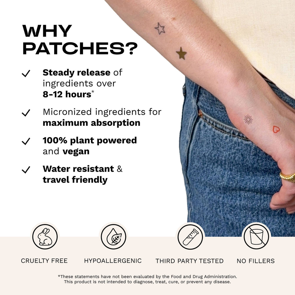 EVERYDAY CALM patch 30pk - Mushroom Print
