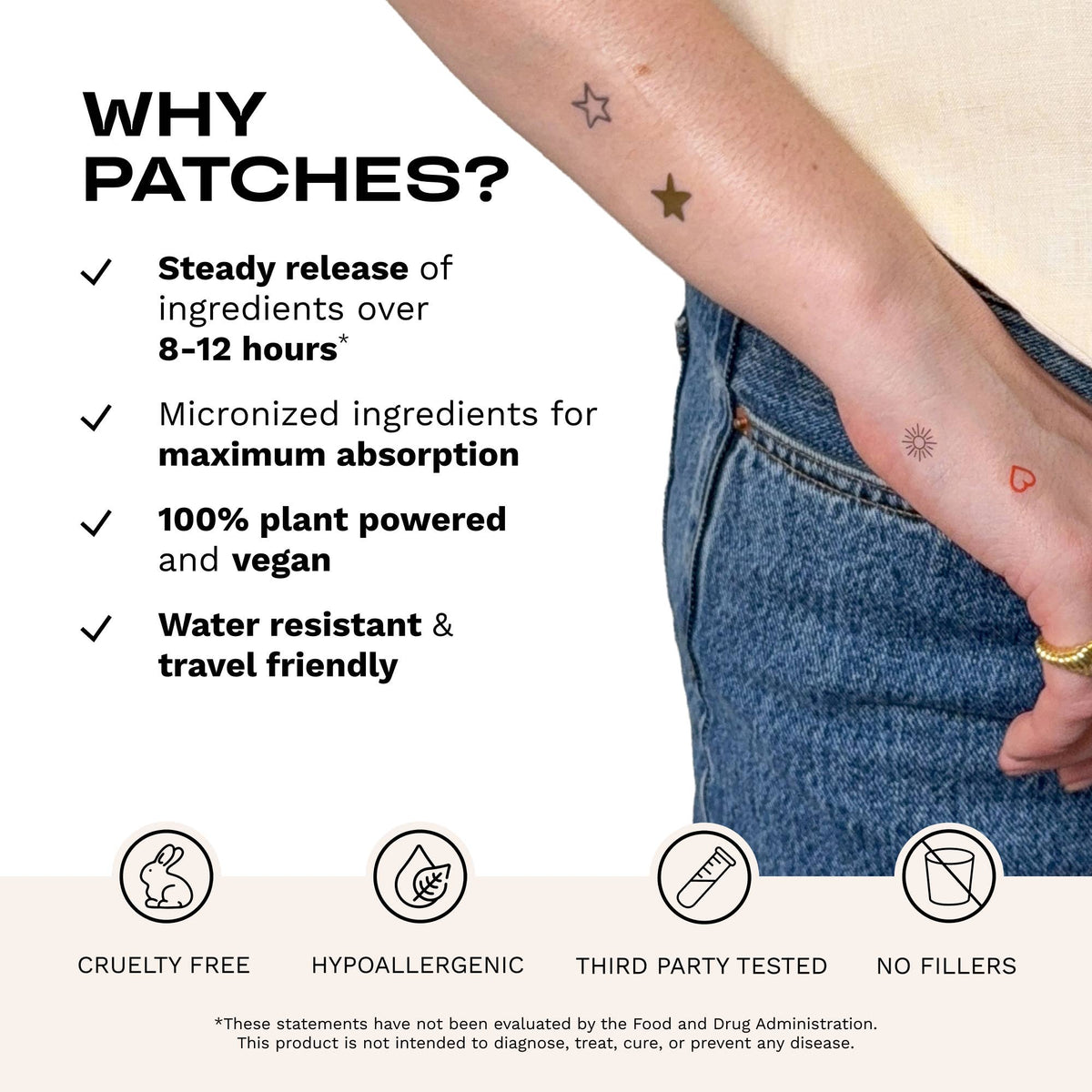 EVERYDAY CALM patch 30pk - Mushroom Print