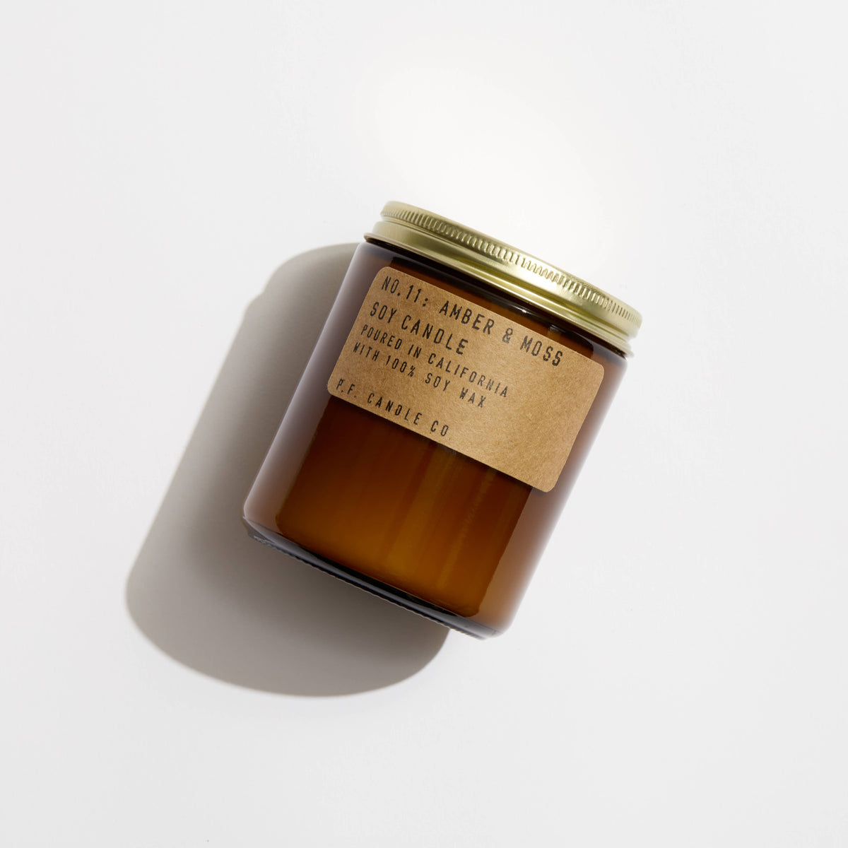 P.F Candle Amber & Moss - 7.2 oz Soy Candle