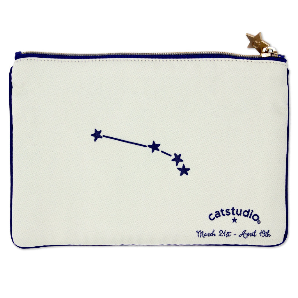 Aries Astrology Zip Pouch