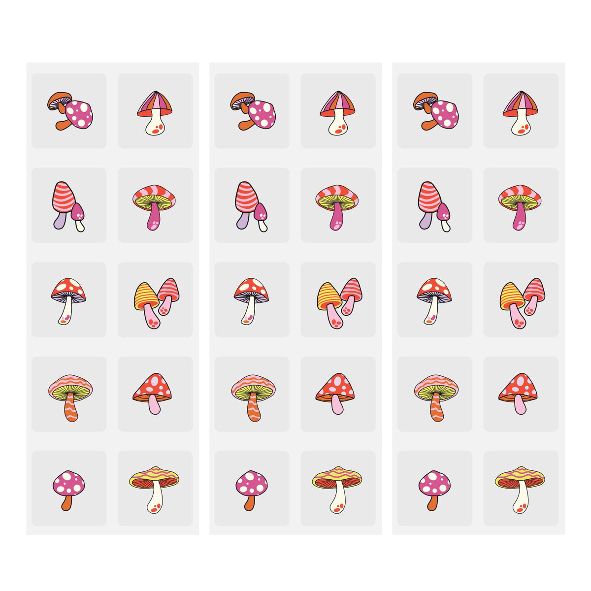 EVERYDAY CALM patch 30pk - Mushroom Print