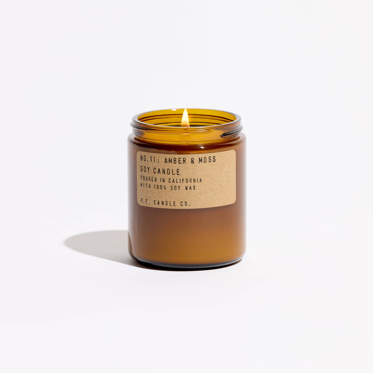 P.F Candle Amber & Moss - 7.2 oz Soy Candle