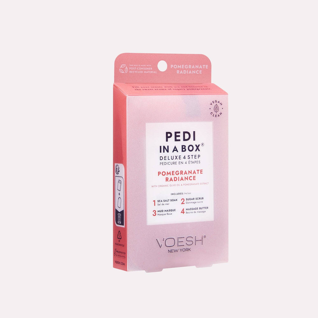 Pedi in a Box 4 Step - Add on Service - Pomegranate Radiance: Single