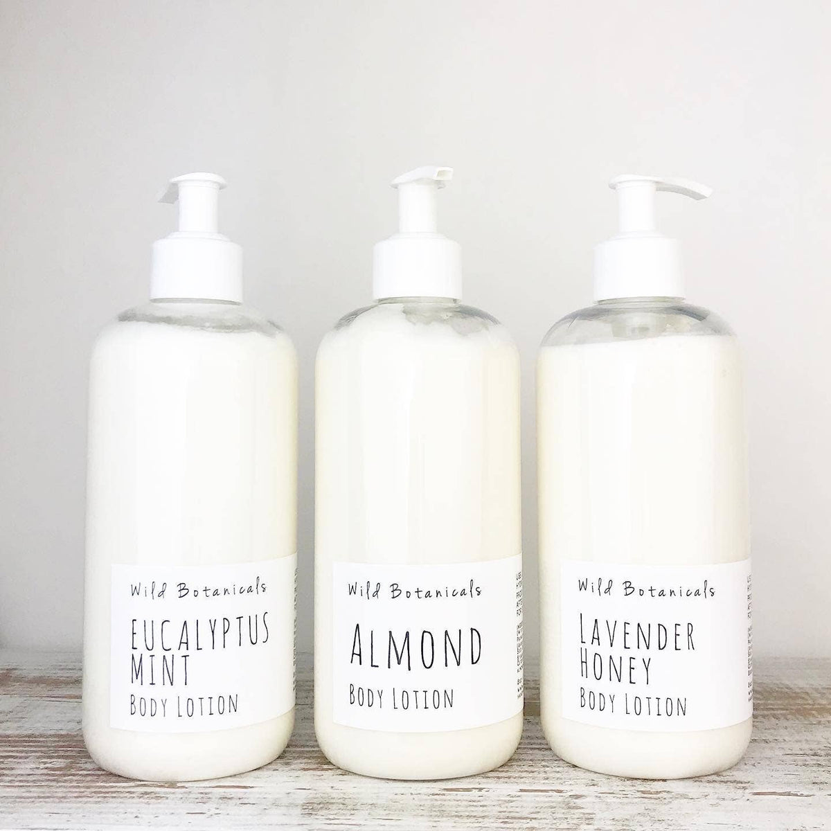 Wild Botanicals Almond Lotion: 8oz