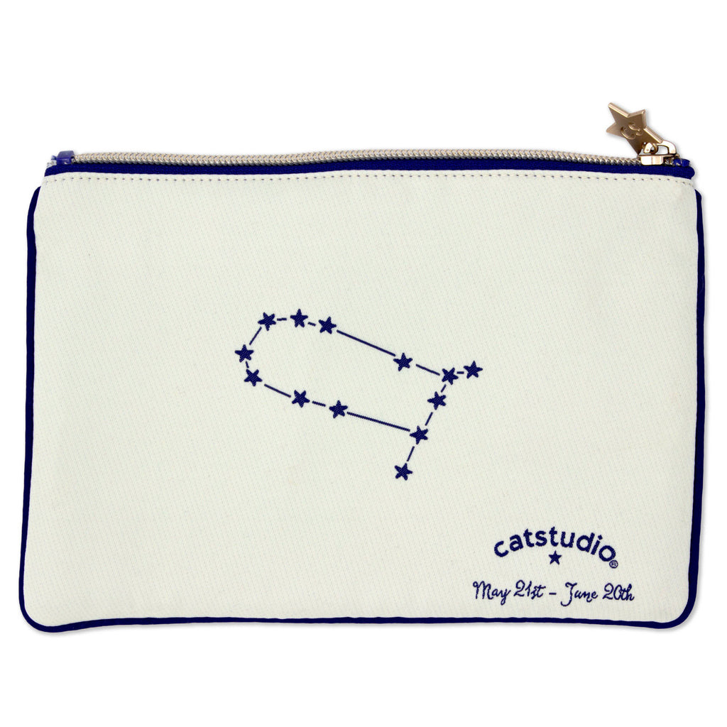 Gemini Astrology Zip Pouch