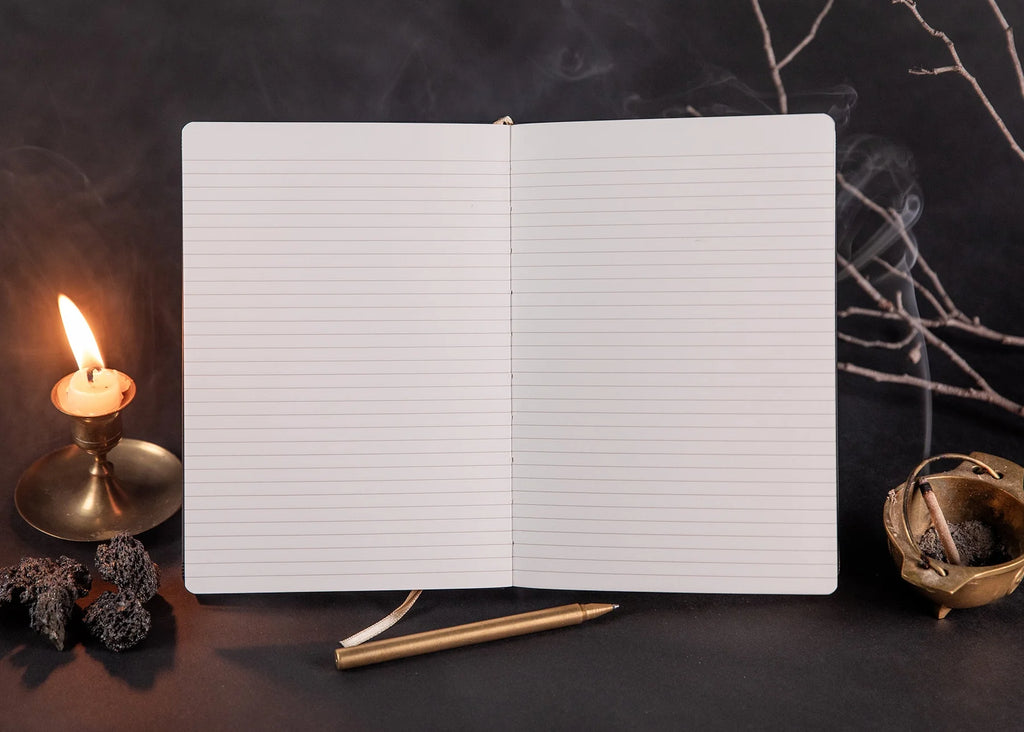 Magic of Eye Soft Cover Notebook Moonloop | Black