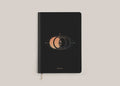 Magic of Eye Soft Cover Notebook Moonloop | Black