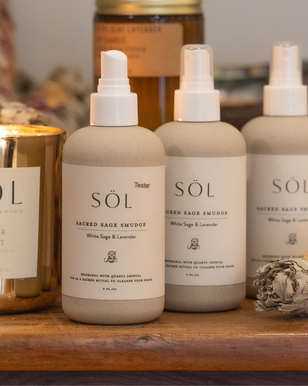 SÖL Sage & Lavender Clearing Spray